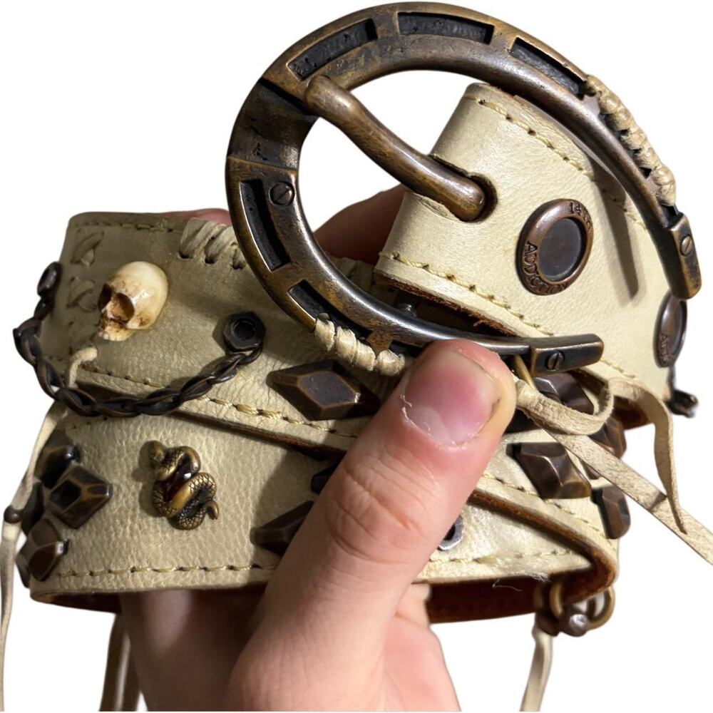 14th Addiction Ivory Raider Belt